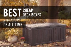 Cheap Deck Boxes